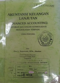 Image of Akuntansi Keuangan Lanjutan