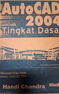 Image of AutoCAD 2004 Untuk Tingkat Dasar