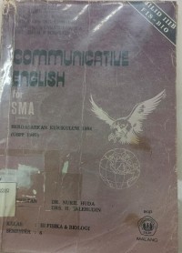 Image of Communicative English for SMA