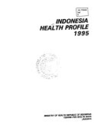 Image of INDONESIA HEALTH PROFILE 1995