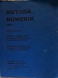 Image of Metoda Numerik Jilid 1