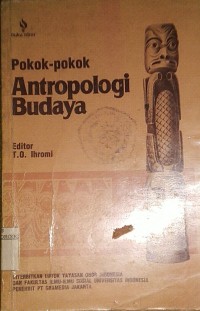 Image of Pokok-Pokok Antropologi Budaya