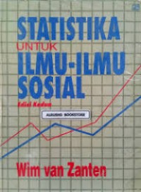 Image of STATISTIKA UNTUK ILMU-ILMU SOSIAL