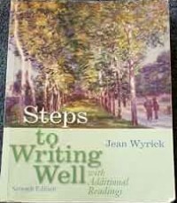 Image of Steps to Writing Well