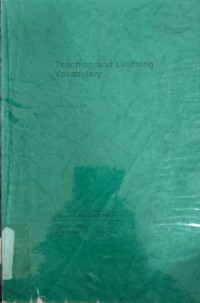 Image of Teaching and Learning Vocabulary
