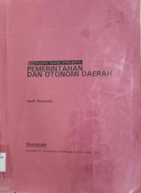 Image of TEORI DAN PRAKTIK PEMERINTAHAN DAN OTONOMI DAERAH